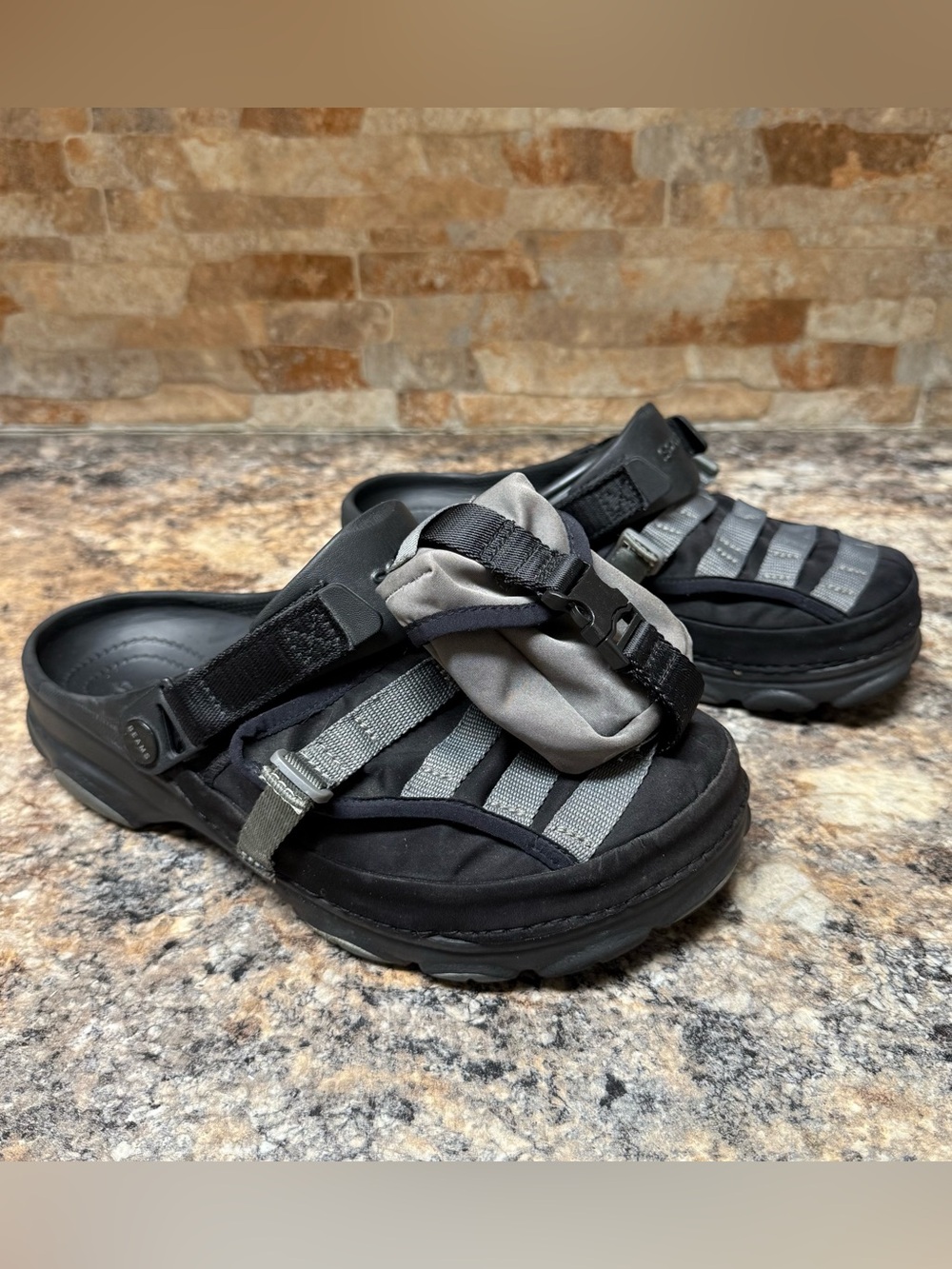 BEAMS X Crocs Classic All-Terrain Military Clog Black Mens Size 9 Women’s 11
